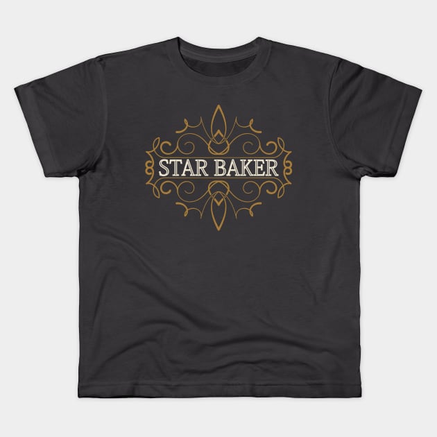 Star baker. Great gift for  baking  lover Kids T-Shirt by lakokakr